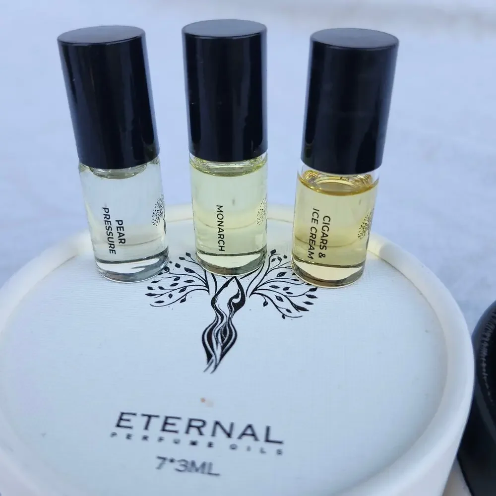 Box of 7 Mens Eternal Perfume Oils